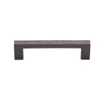 M Marcus Heritage Brass Cabinet Pull Metro Hammered Design 96mm Centre to Centre